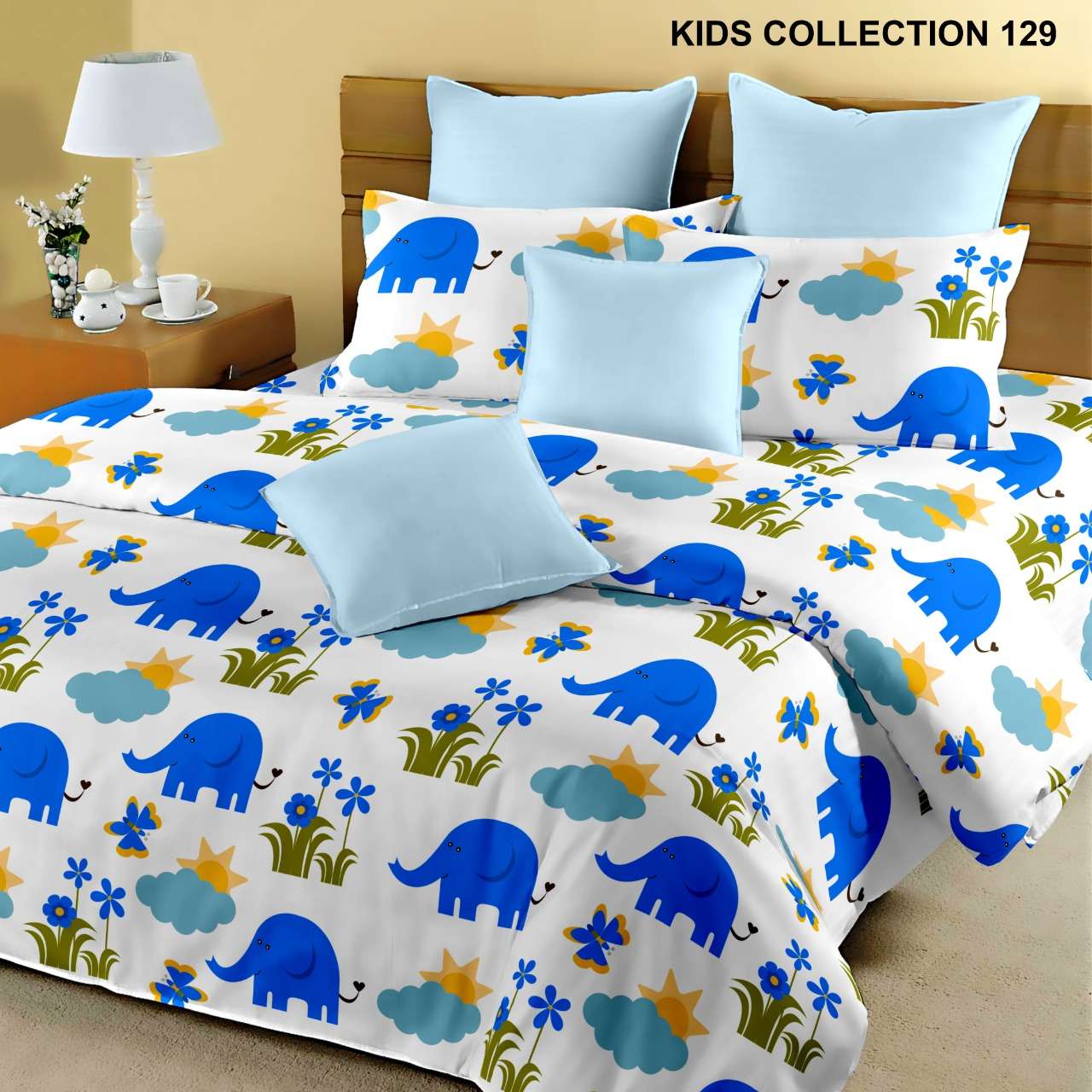 Kids Bedsheets King Size Cotton Bedsheets Double Bed Sheets