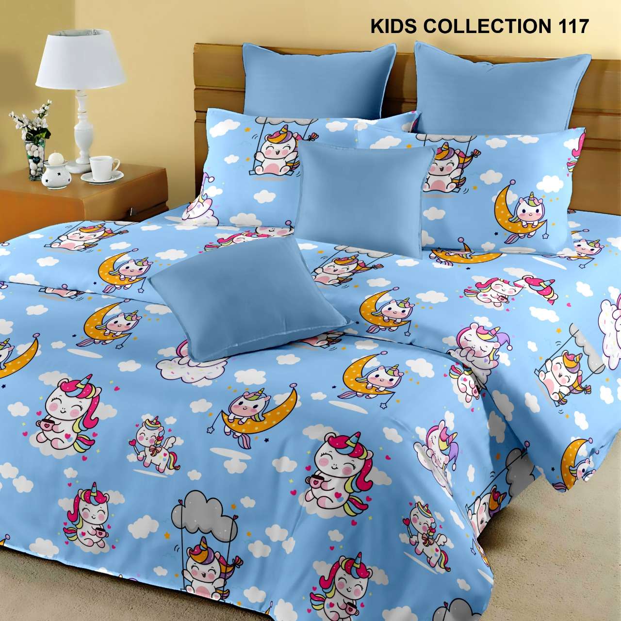 Kids Bedsheets King Size Cotton Bedsheets Double Bed Sheets