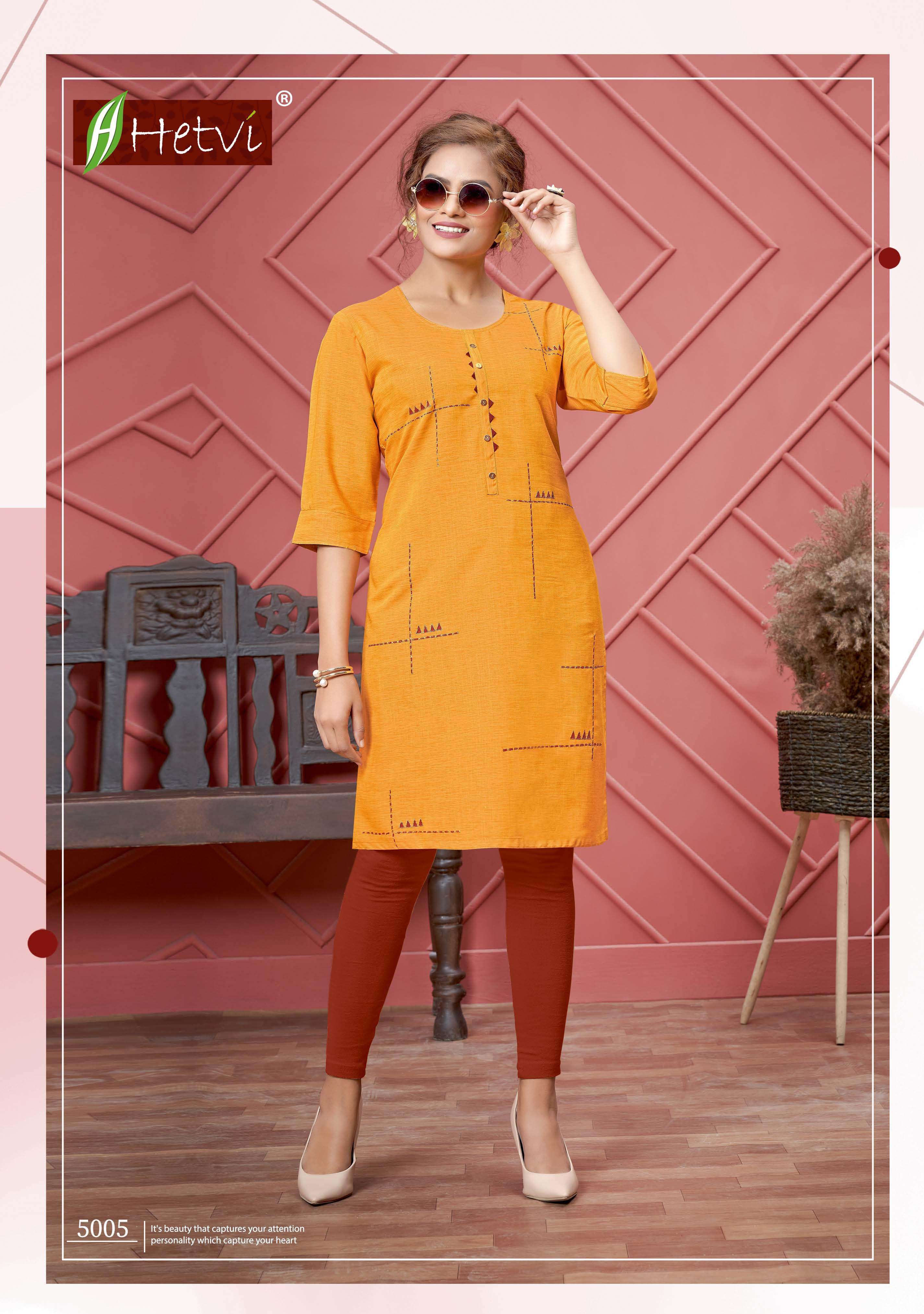 Leena By Hetvi Heavy Rayon Liquiedbombay With Print Work Kurti Catalog Wholesaler Best Rate