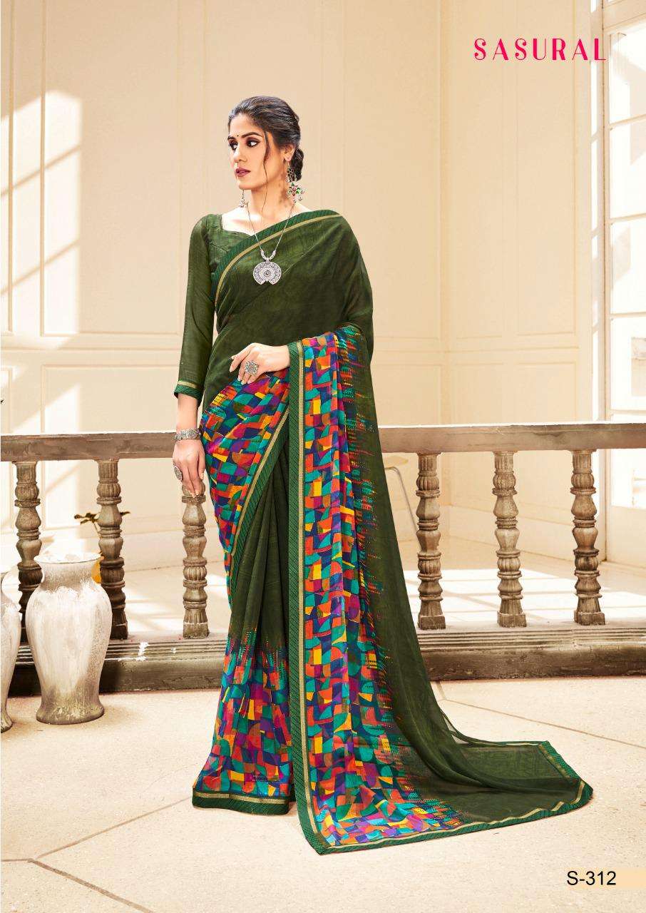 Mintorsi Barsat Sasural Vol 3 Georgette Designer Saree