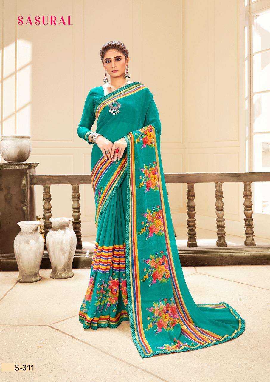 Mintorsi Barsat Sasural Vol 3 Georgette Designer Saree