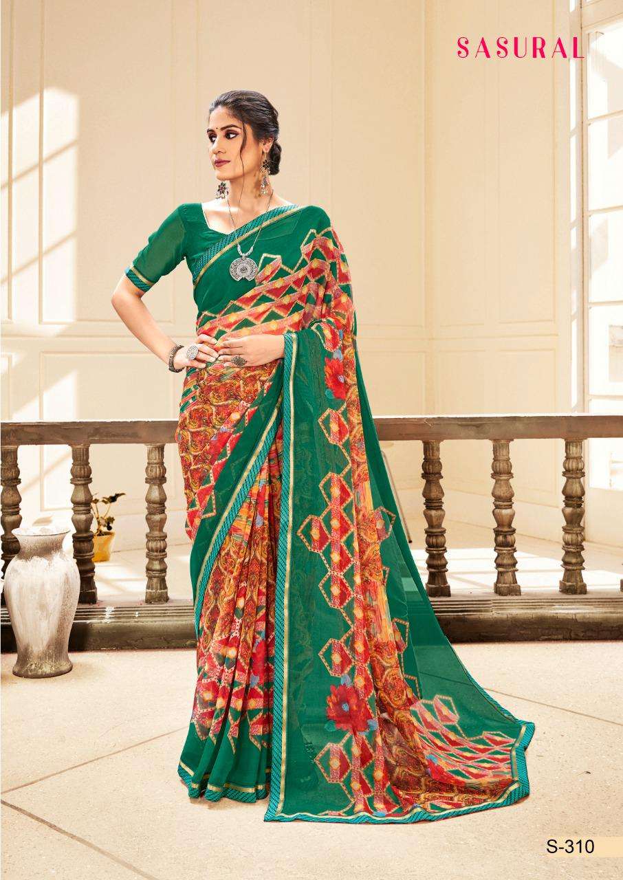 Mintorsi Barsat Sasural Vol 3 Georgette Designer Saree