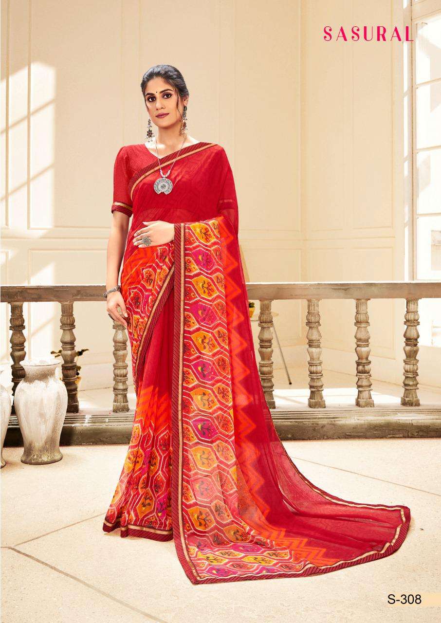 Mintorsi Barsat Sasural Vol 3 Georgette Designer Saree