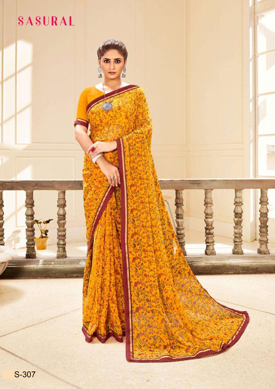 Mintorsi Barsat Sasural Vol 3 Georgette Designer Saree