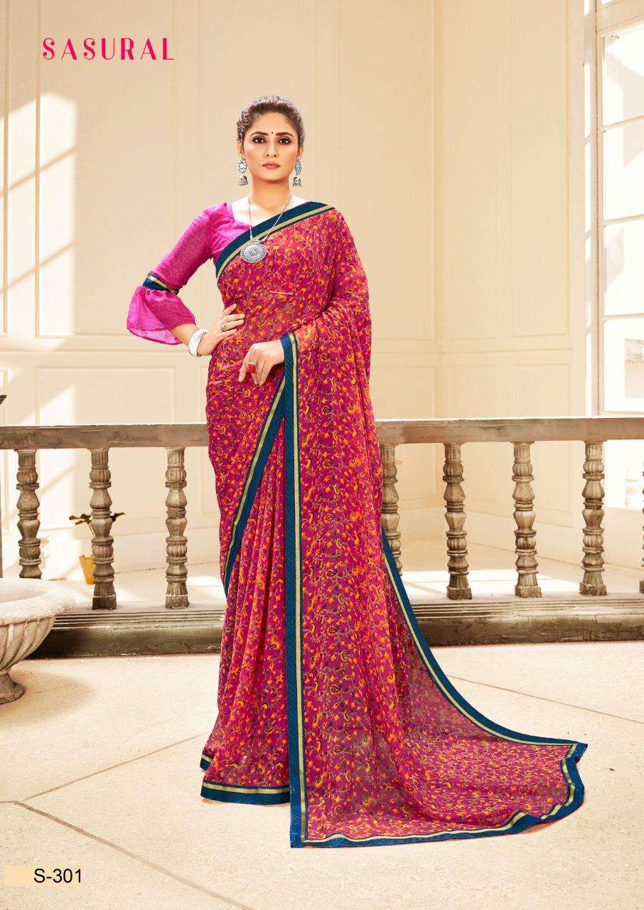 Mintorsi Barsat Sasural Vol 3 Georgette Designer Saree