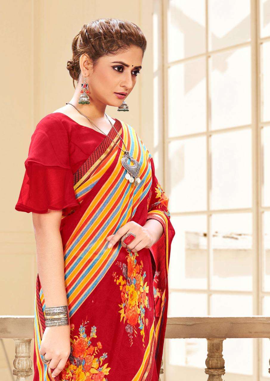 Mintorsi Barsat Sasural Vol 3 Georgette Designer Saree