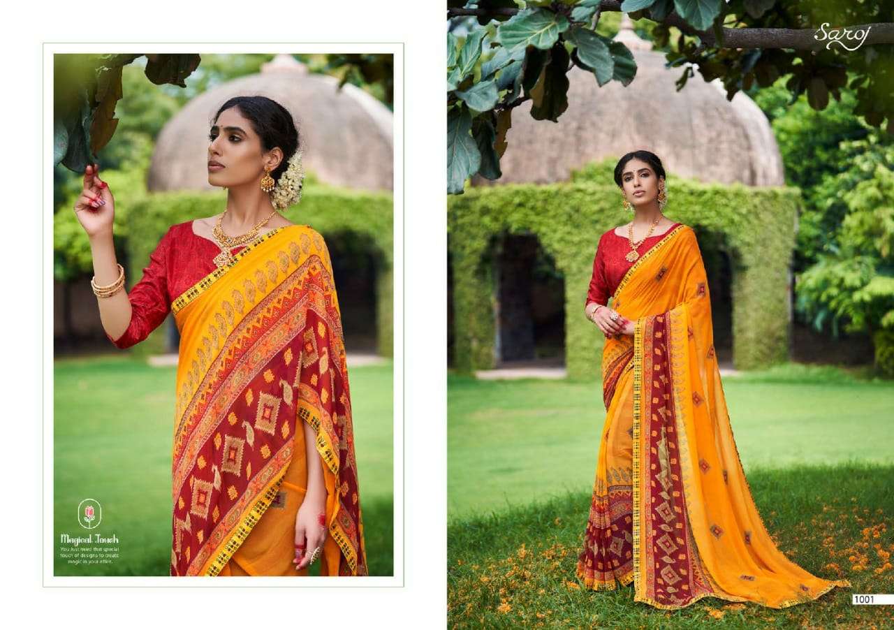 Mishita By Saroj Soft Printed Georgette Saris Exports