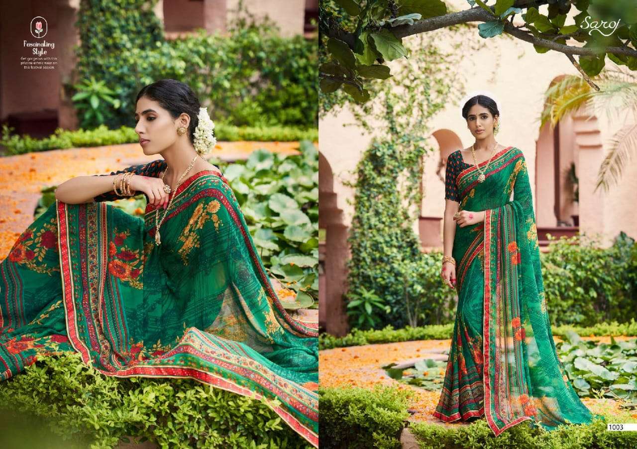 Mishita By Saroj Soft Printed Georgette Saris Exports