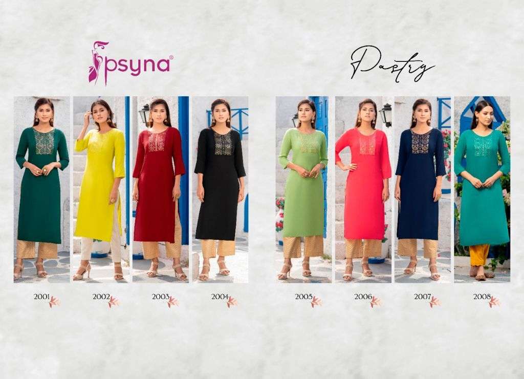 Pastry Vol 2 By Psyna Branded Kurti Exports