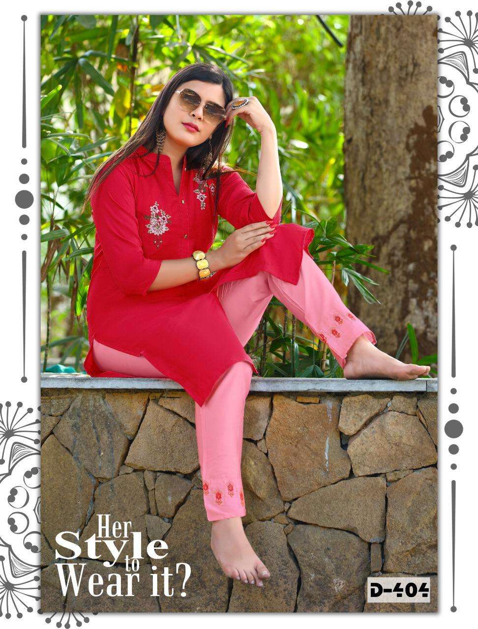 Rang Tarang Tanisha Heacy Coral Silk Top Woth Bottom Pant Kurti Catalog Wholesaler Best Rate