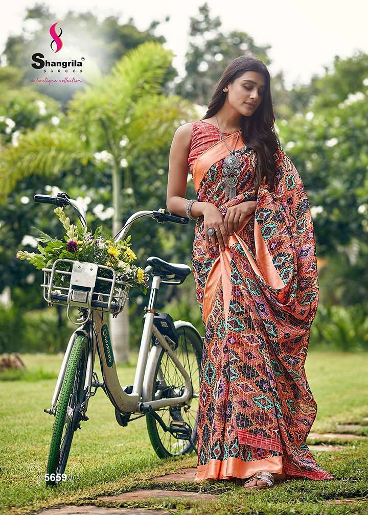 Sakhiya Linen By Shangrila Saree Surat Catalog Exports