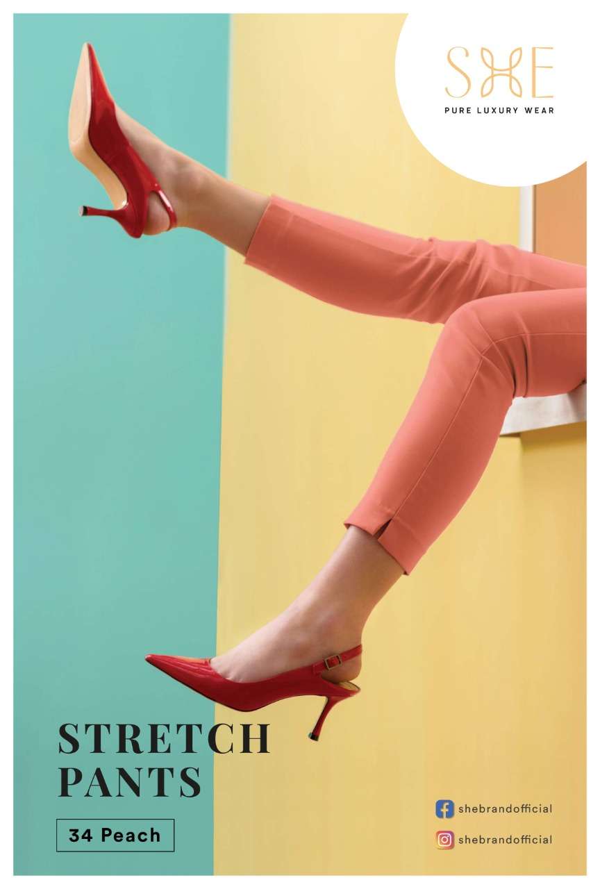 Stretch Pants By She Brand Bottom Wear Good Quality For Exports