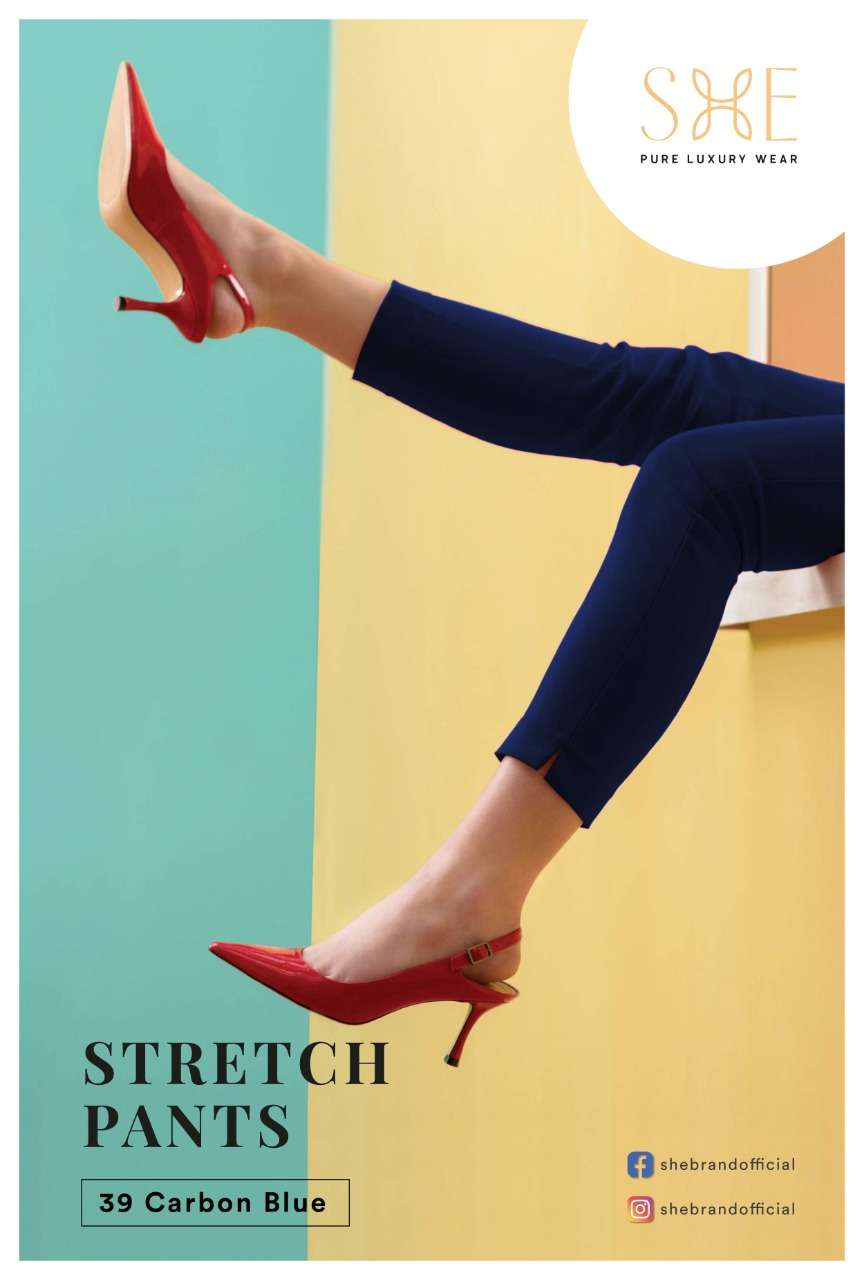 Stretch Pants By She Brand Bottom Wear Good Quality For Exports