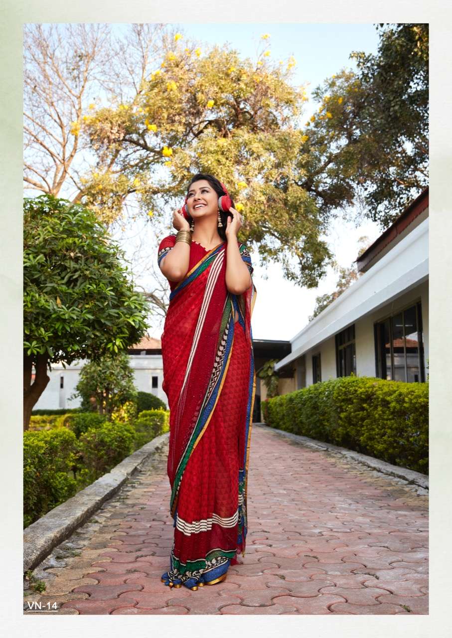 Vanessa By Stavan Fancy Work Saris Exports