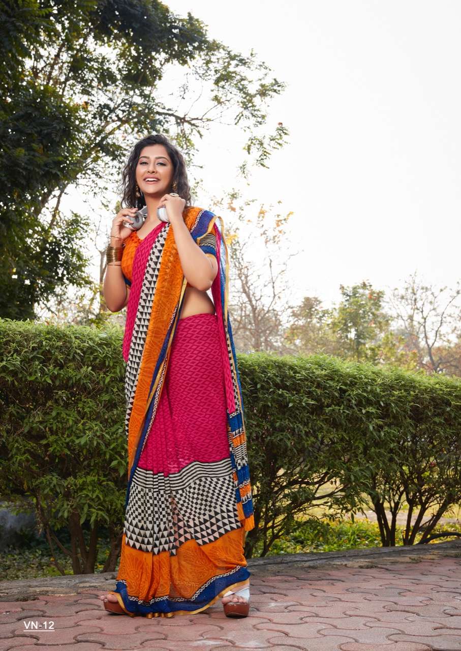 Vanessa By Stavan Fancy Work Saris Exports