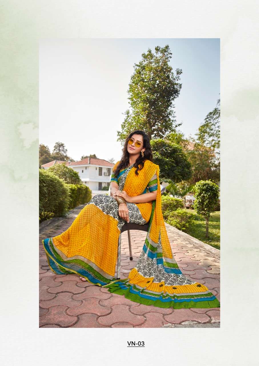 Vanessa By Stavan Fancy Work Saris Exports