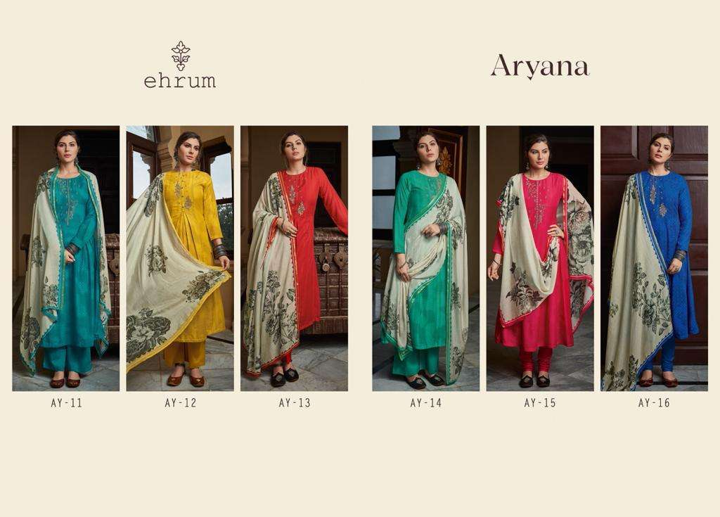 Varsha Ehrum Aryana Branded Ladies Suits Collection