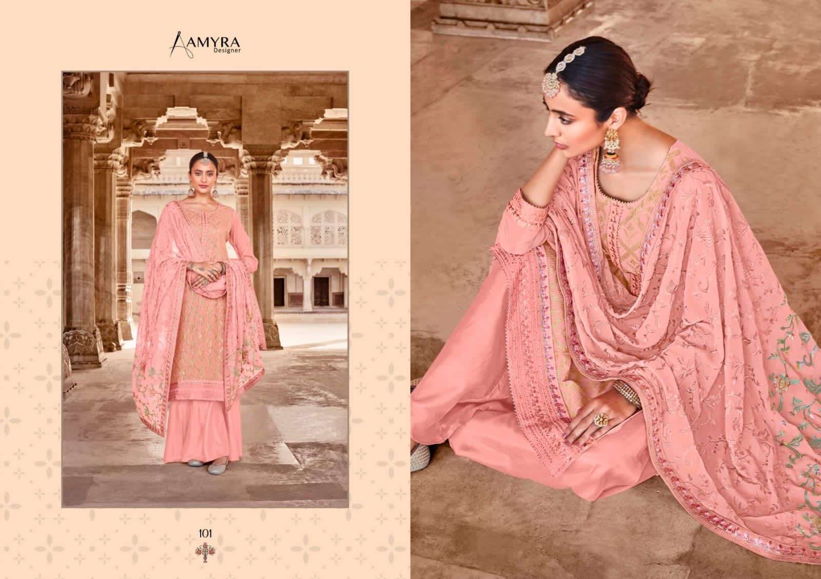 Amyra Kohinoor Georgette Party Wear Designer Suit