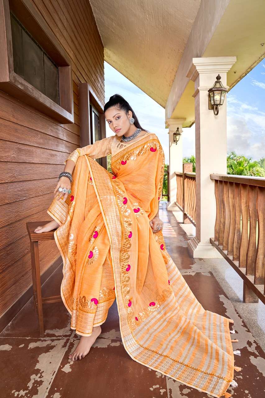 Andaz Silk By Rajyog Launching Beautiful Catalogue Of Gotta Patii Design