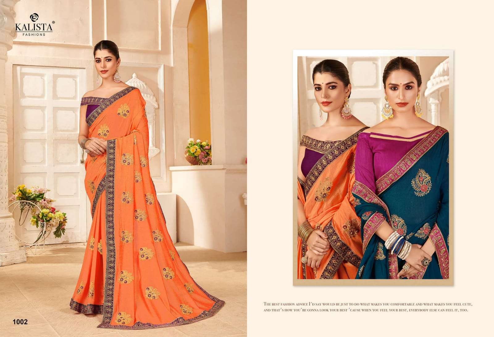 Kalista Sunaina Vol 3 Vichitra Silk Designer Saree