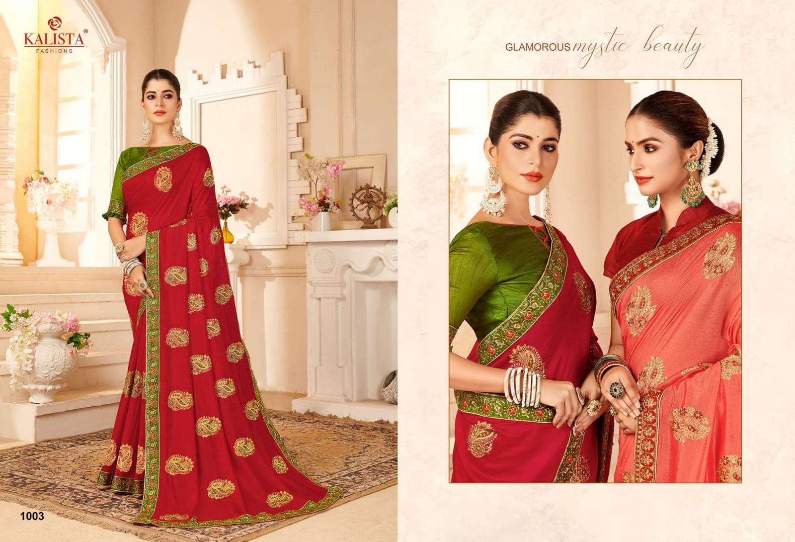 Kalista Sunaina Vol 3 Vichitra Silk Designer Saree