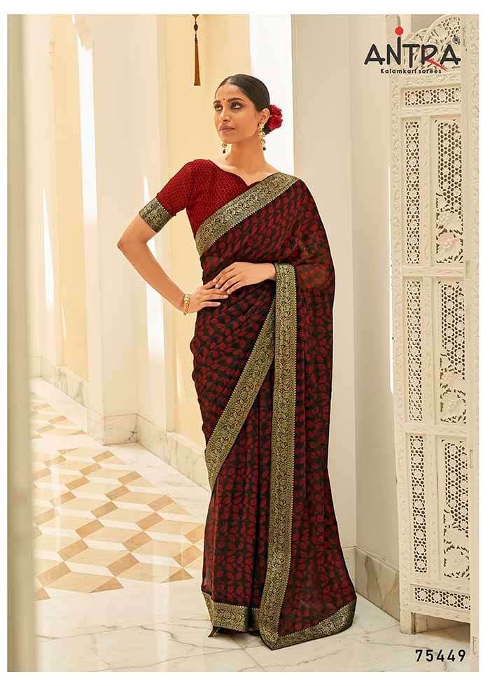 Kishori Vol 2 By Antra Georgette Printed Saree