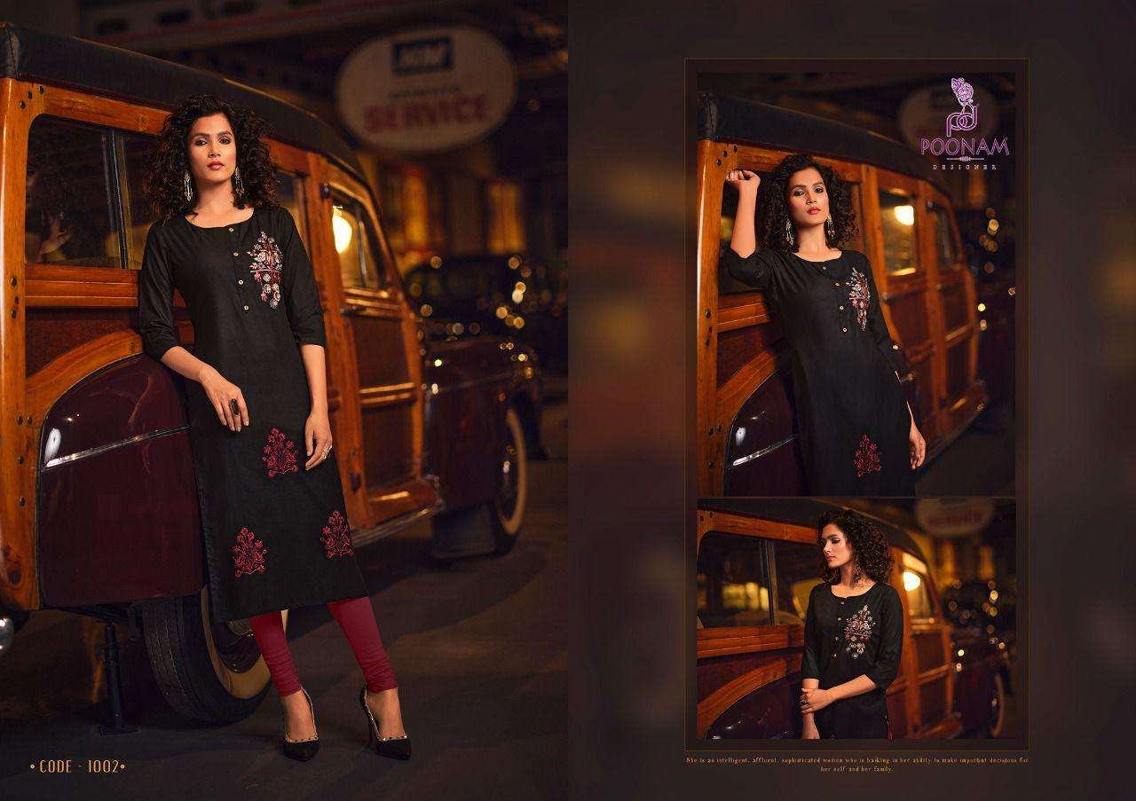 Poonam Lekha Rayon Plus Size Fancy Kurti
