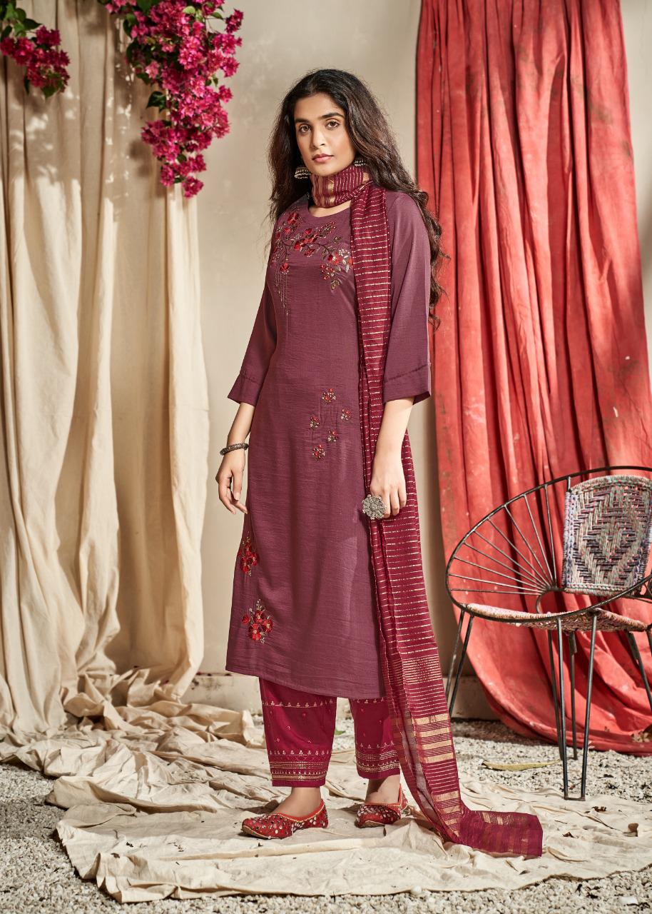 Starlight Vol 3 By Vink Viscose Silk Readymade Boutique Style Salwar Kameez