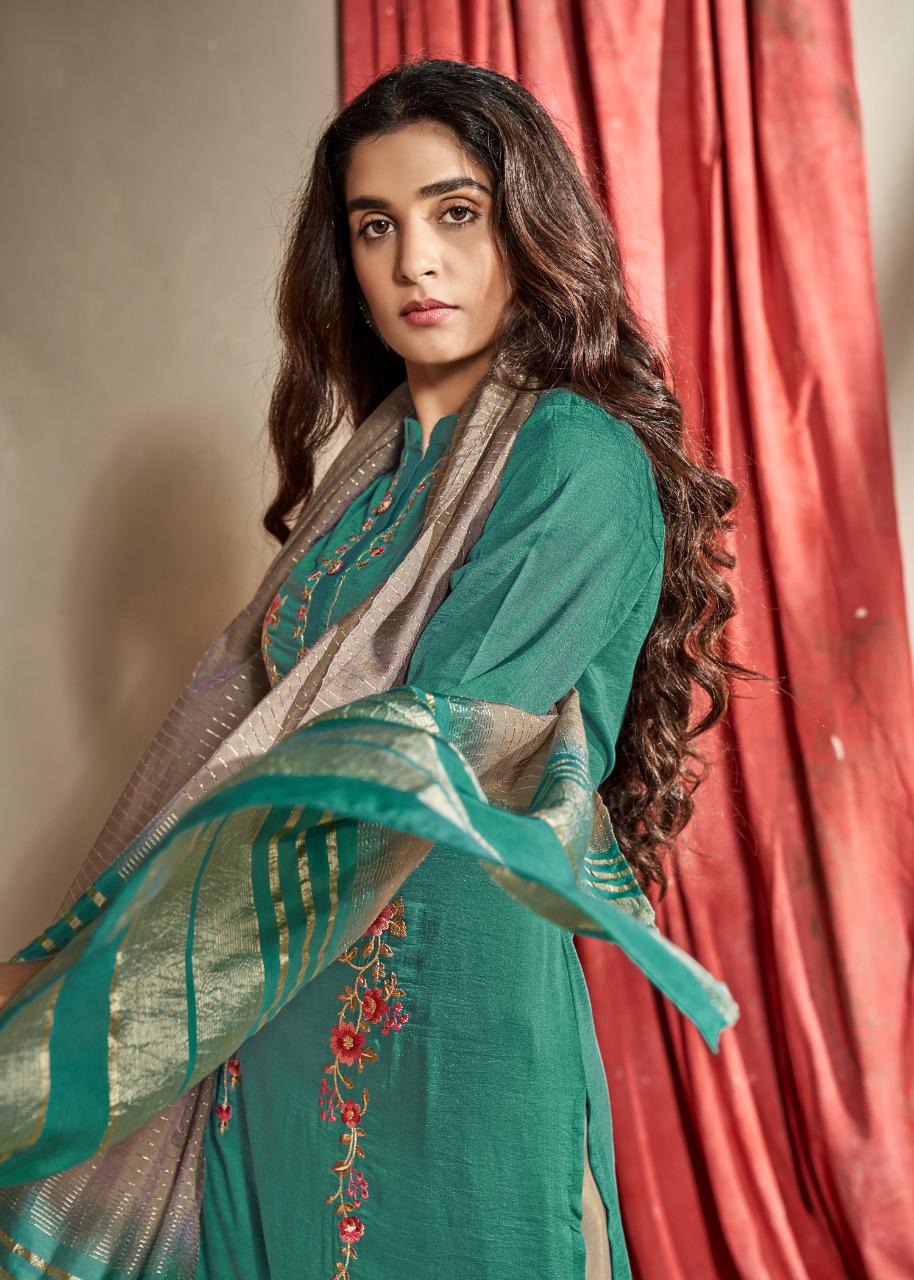 Starlight Vol 3 By Vink Viscose Silk Readymade Boutique Style Salwar Kameez