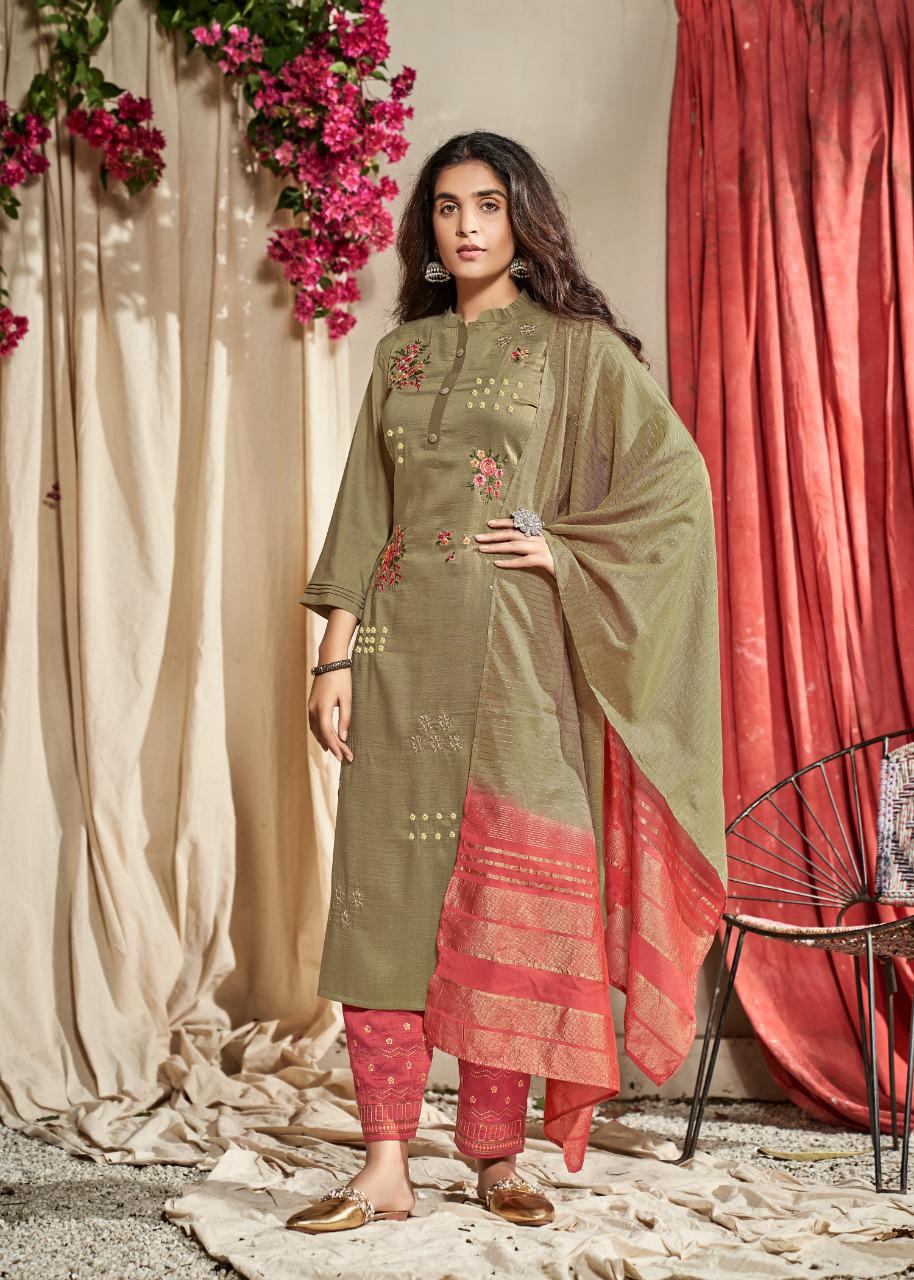 Starlight Vol 3 By Vink Viscose Silk Readymade Boutique Style Salwar Kameez