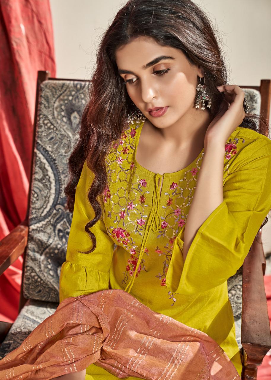 Starlight Vol 3 By Vink Viscose Silk Readymade Boutique Style Salwar Kameez