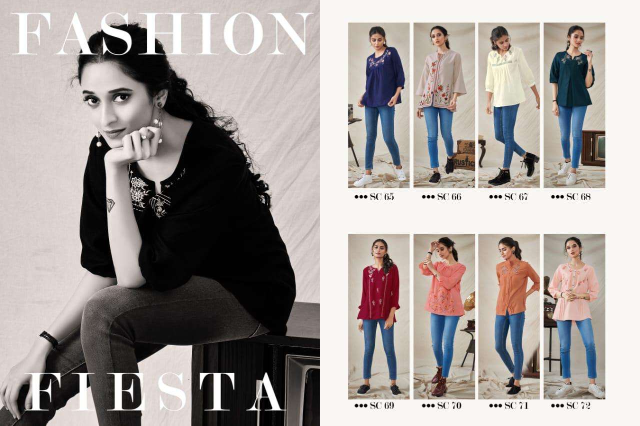 Vastrikaa Wings Formal Wear Short Top Supplier