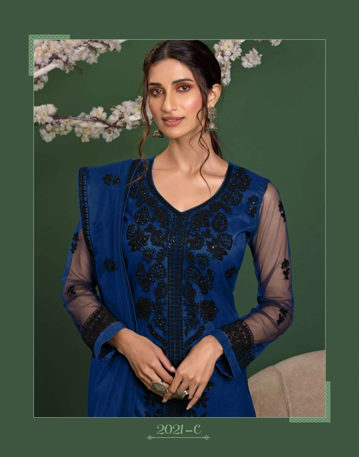 Zaida Vol 6 Stylish And Colorful Straight Salwar Kameez By Alizeh