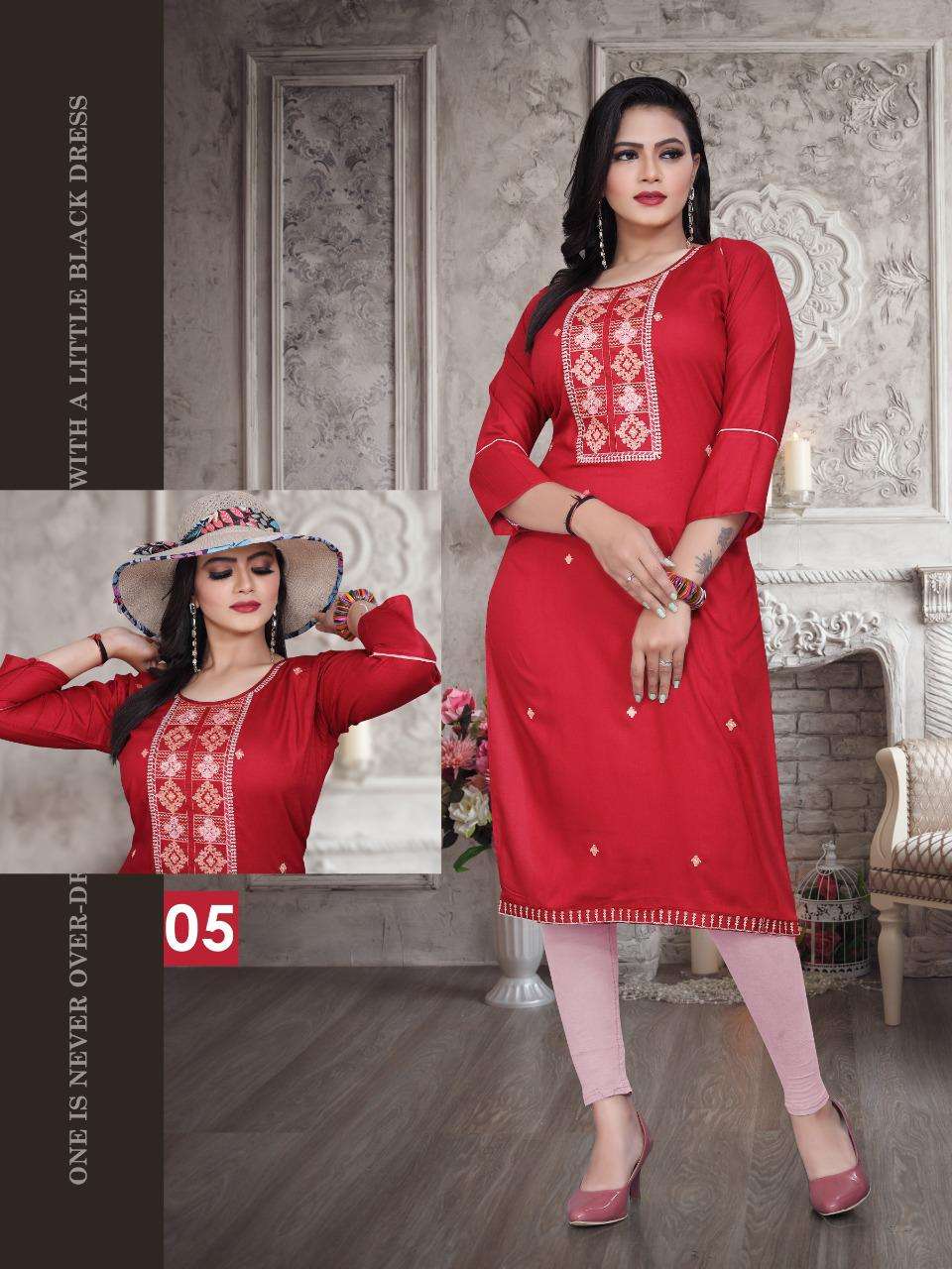  DESTINY VOL.4 BY FASHION TALK HEAVY RATE WITH WORK KURTI CATALOG WHOLESALER BEST RATE