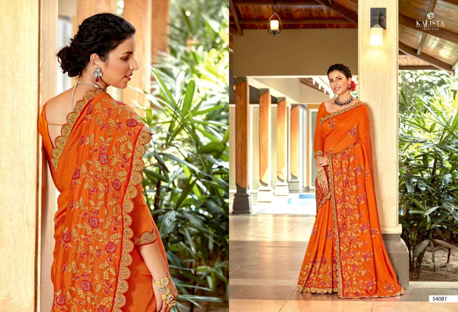 kalista hero vol 10 work fancy saree wholesale store 