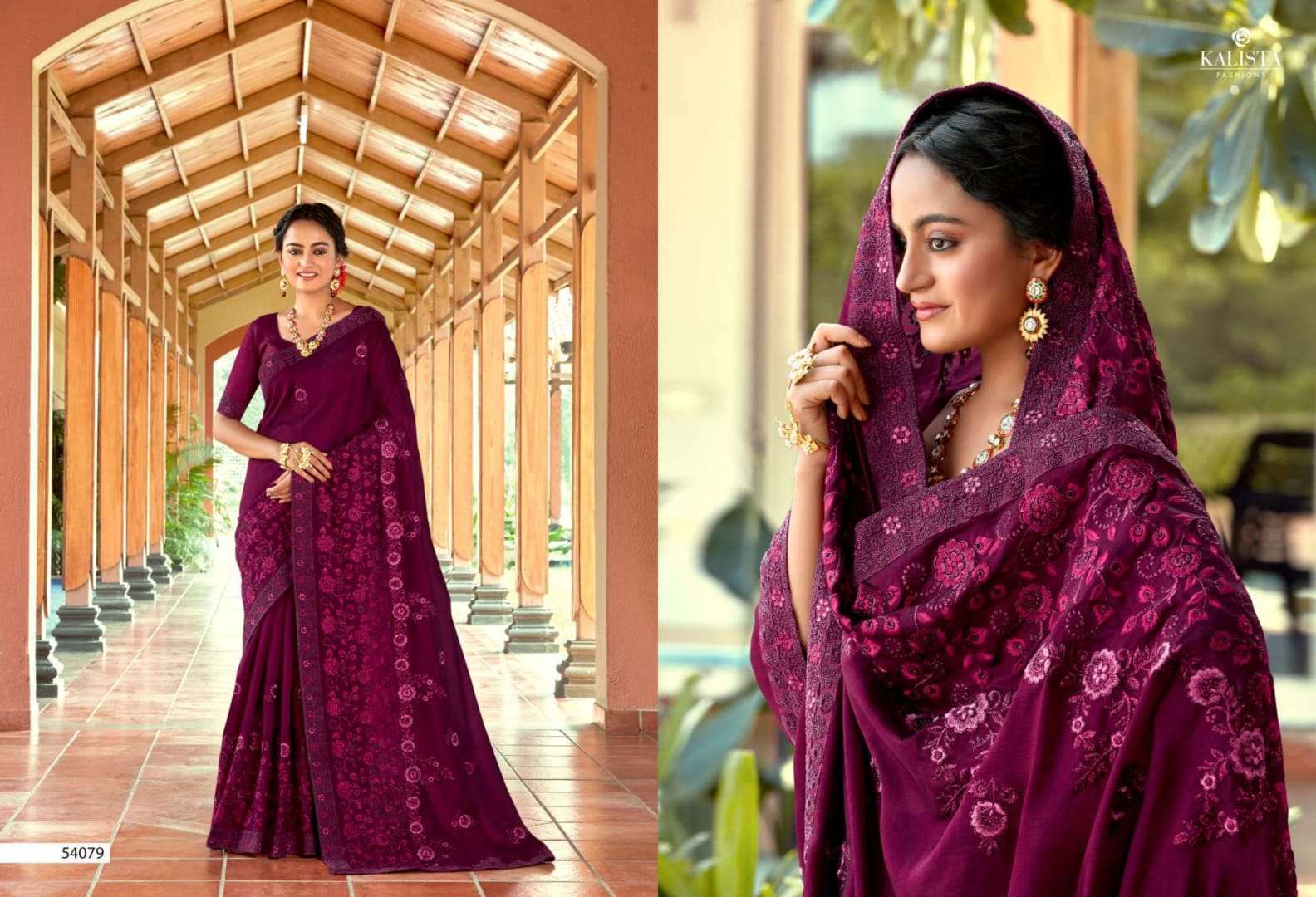 kalista hero vol 10 work fancy saree wholesale store 