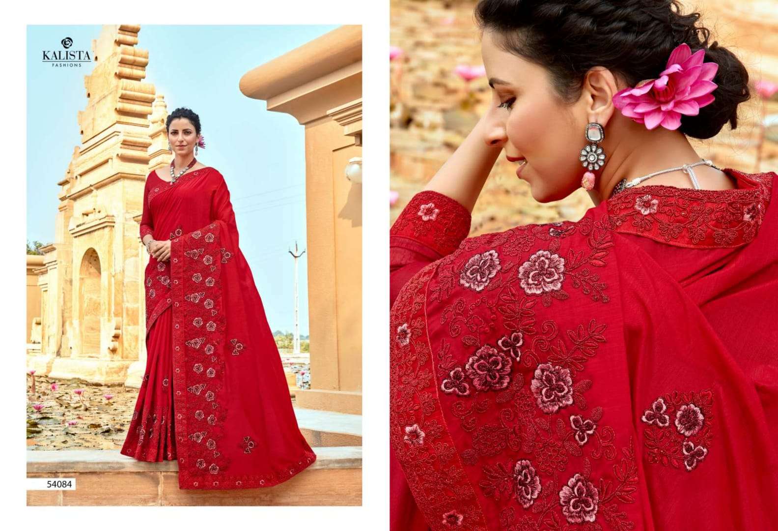 kalista hero vol 10 work fancy saree wholesale store 