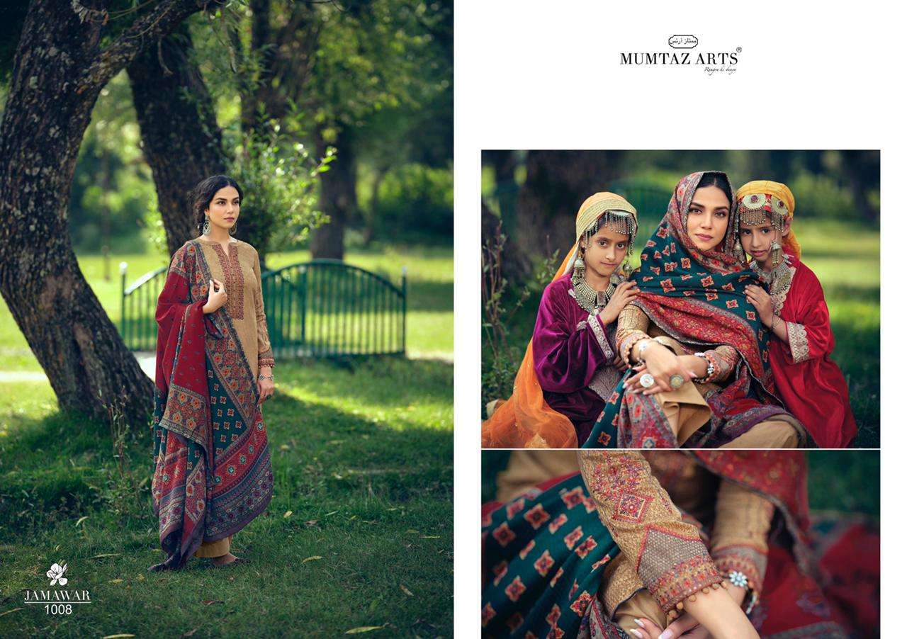 mumtaz arts jamawar lawn cotton print work ladies suits best rate for shop 