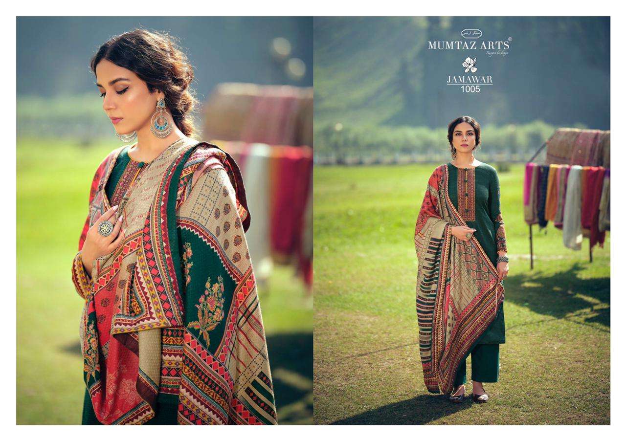 mumtaz arts jamawar lawn cotton print work ladies suits best rate for shop 