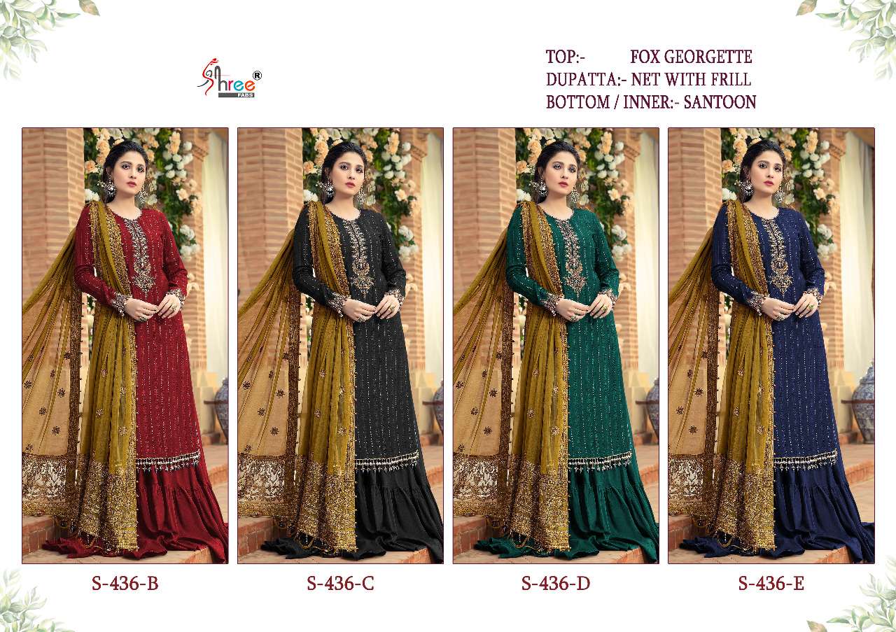 shree fabs s 436 design new colors pakistani dresses 