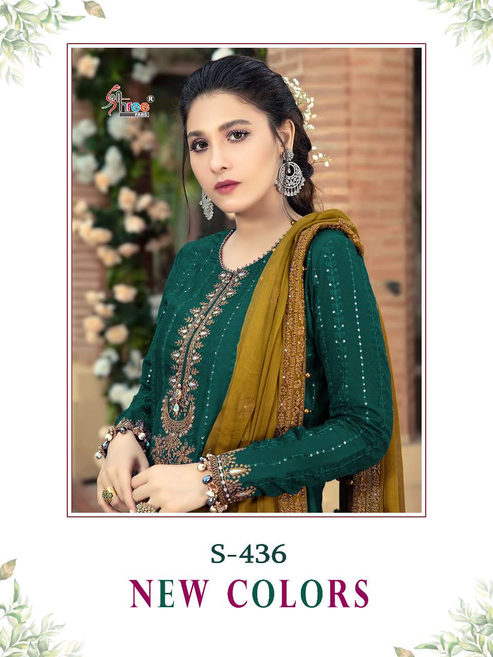 shree fabs s 436 design new colors pakistani dresses 