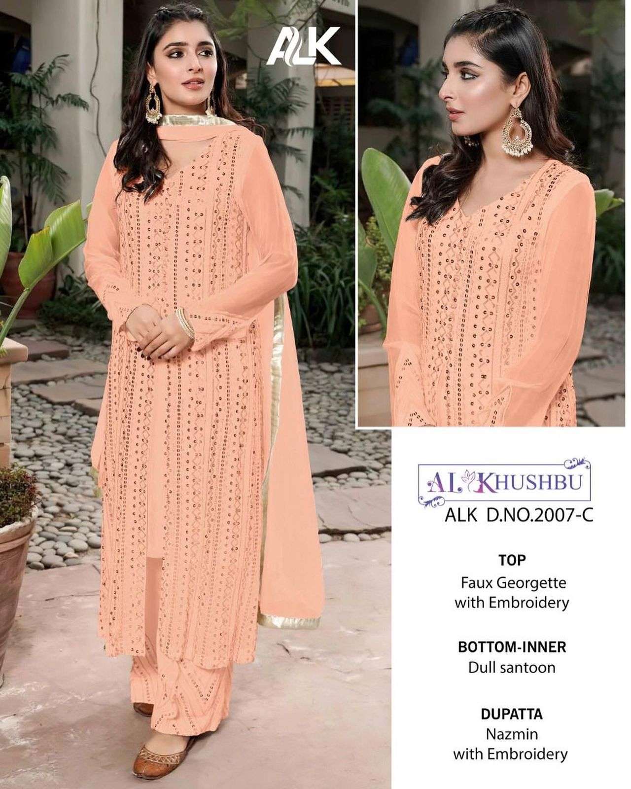 al khushbu alk 2007 design colors embroidery paksitani dresses 