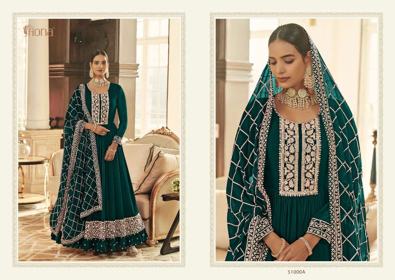 fiona present sachi georgette free size stitch long wedding suits