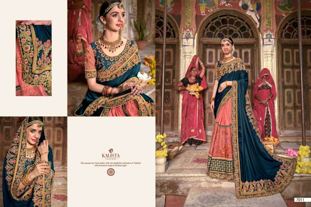 Kalista khwaab vol 18 glass organza designer sarees for festival
