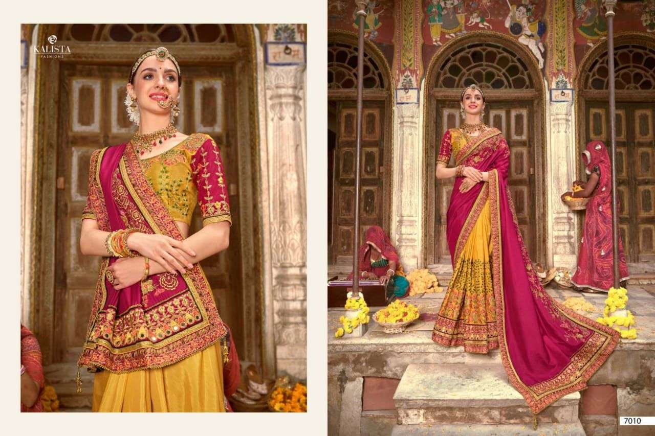 Kalista khwaab vol 18 glass organza designer sarees for festival