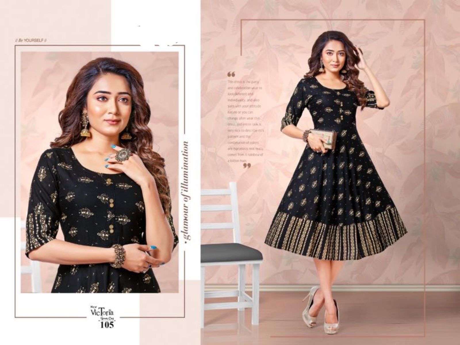 VICTORIA BY BEAUTY QUEEN HEAVY RAYON 14KG HEAVY RAYON 14KG KURTI CATALOG WHOLESALER BEST RATE