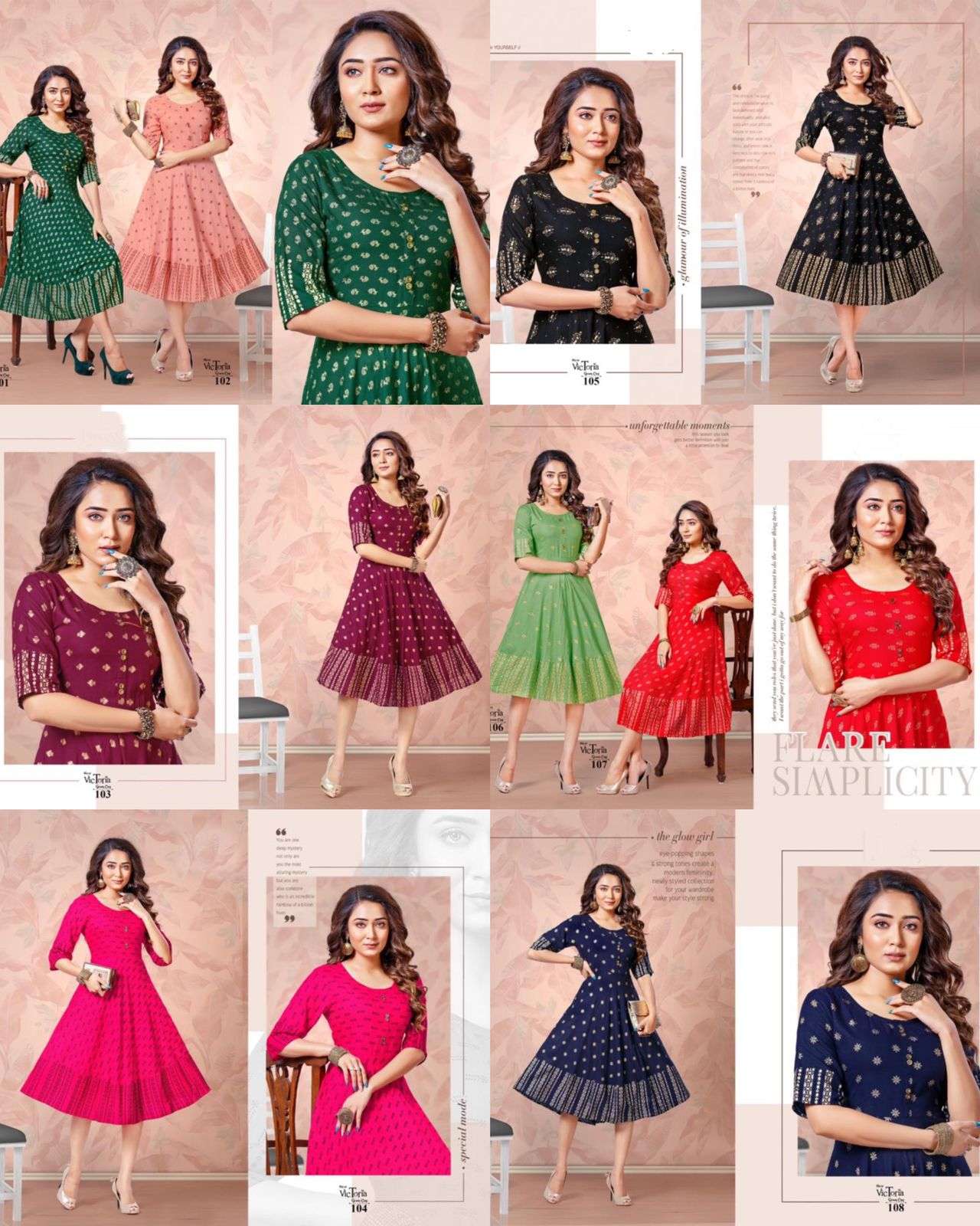 VICTORIA BY BEAUTY QUEEN HEAVY RAYON 14KG HEAVY RAYON 14KG KURTI CATALOG WHOLESALER BEST RATE