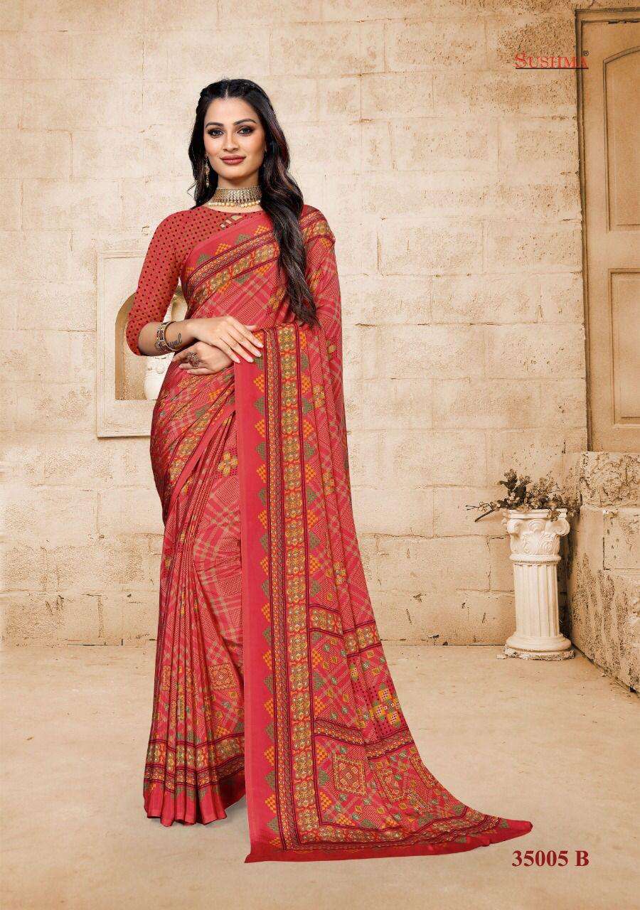 grace catalogue by sushma crape silk printed sarees