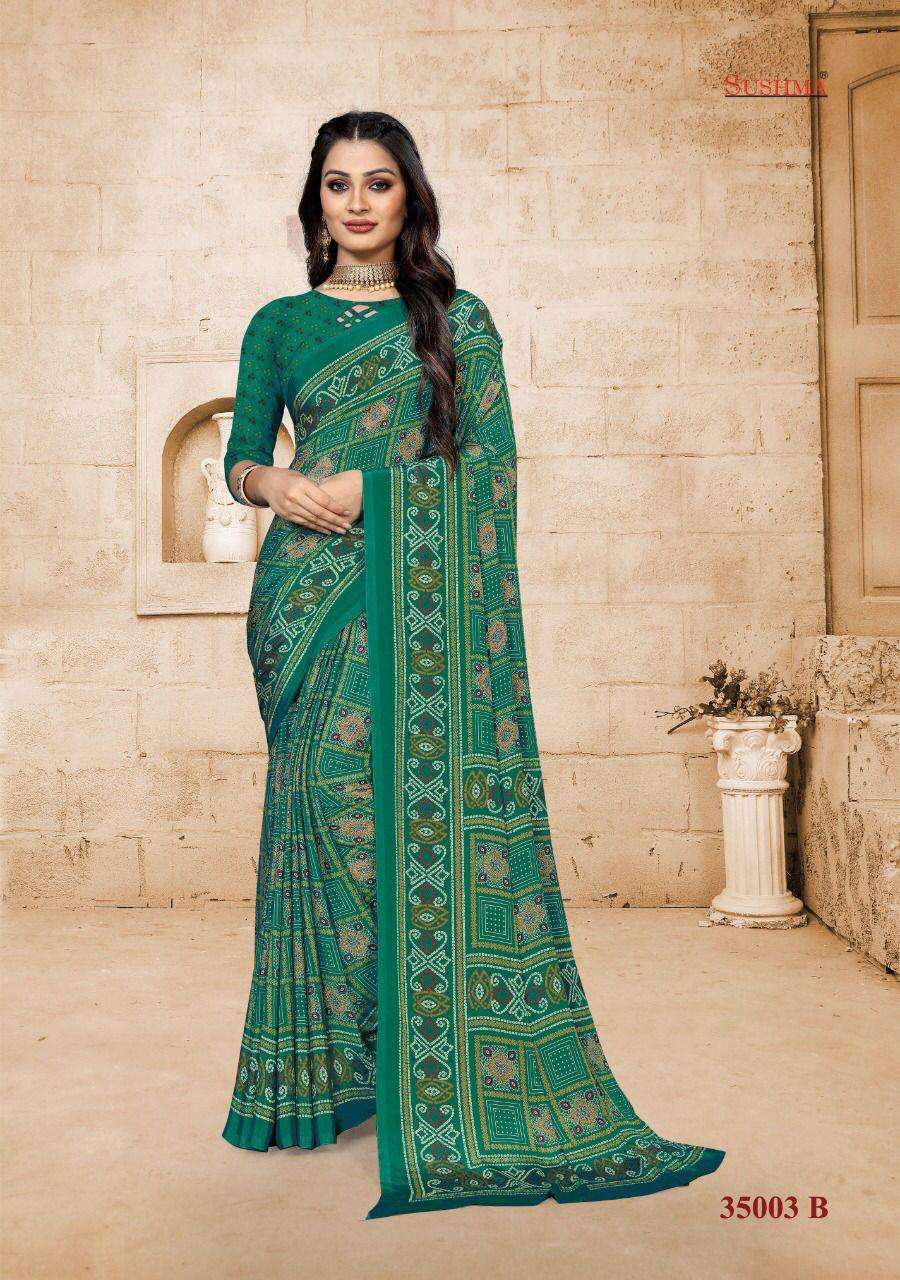 grace catalogue by sushma crape silk printed sarees