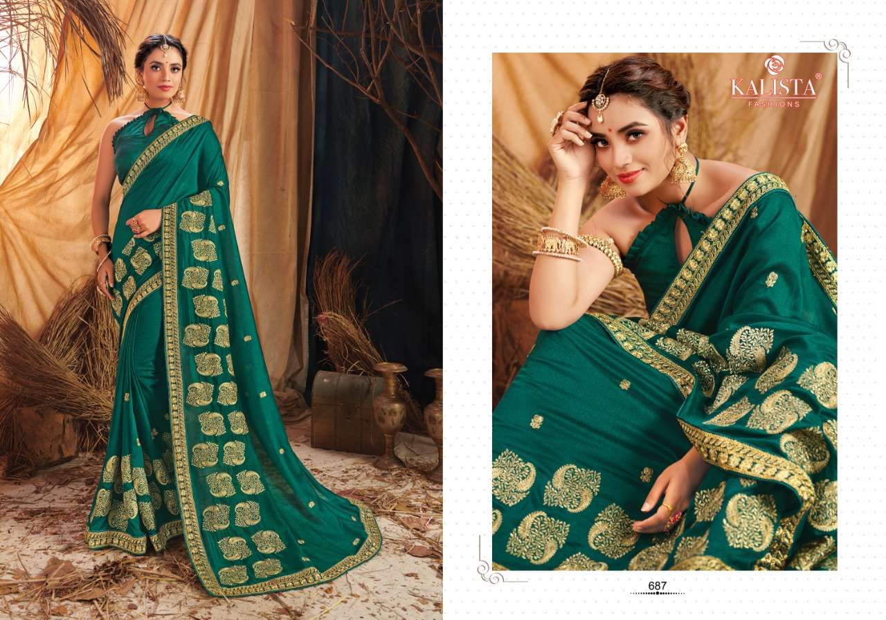 mihika by kalista vichitra silk fancy sarees